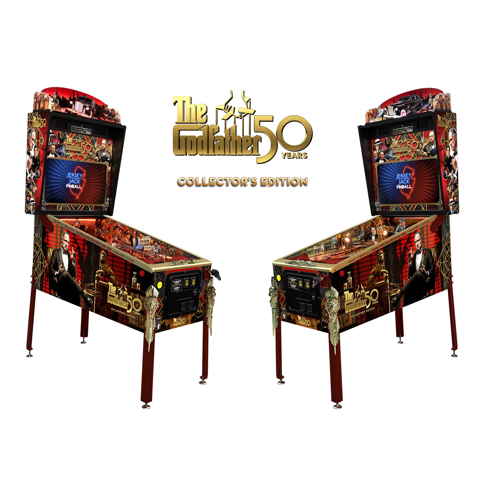 Nitro Pinball Sales Canada The Godfather™ Colector's Edition  Jersey Jack Pinball Machine