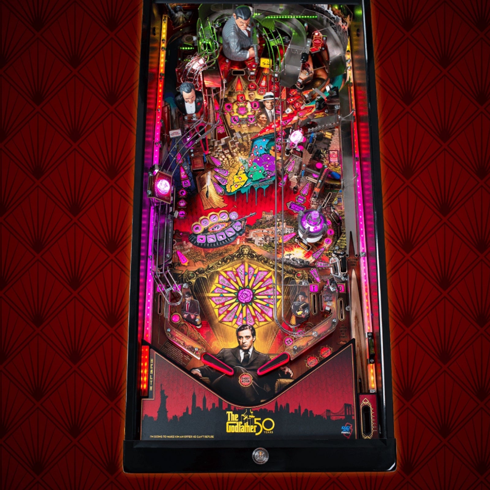 Nitro Pinball Sales Canada The Godfather™ Limited Edition - LAST ONE! Jersey Jack Pinball Machine