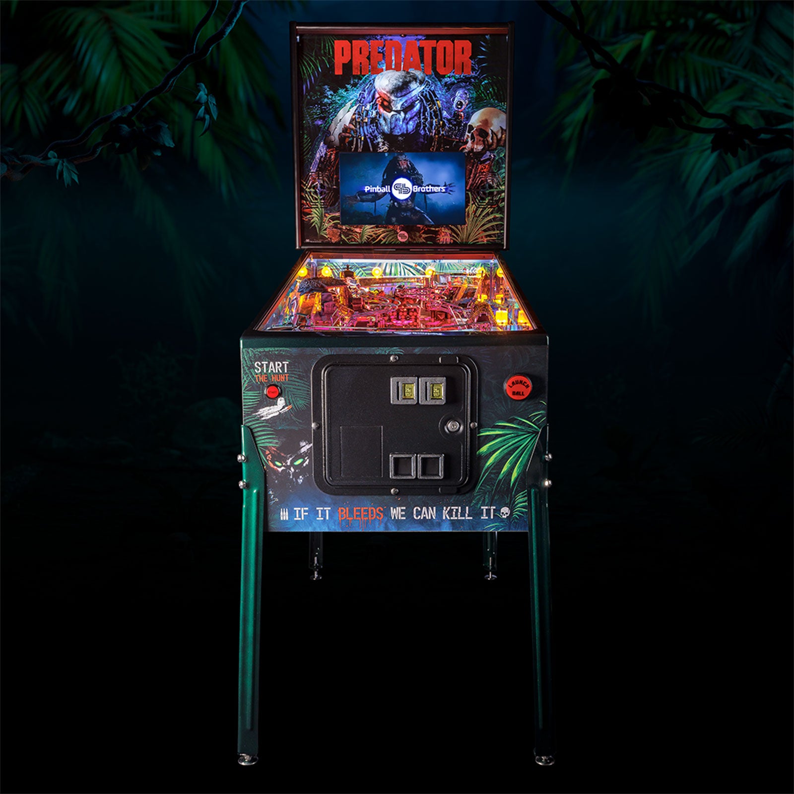 Nitro Pinball Sales Parts & Accessories The Predator Trophy Edition Pinball Machine