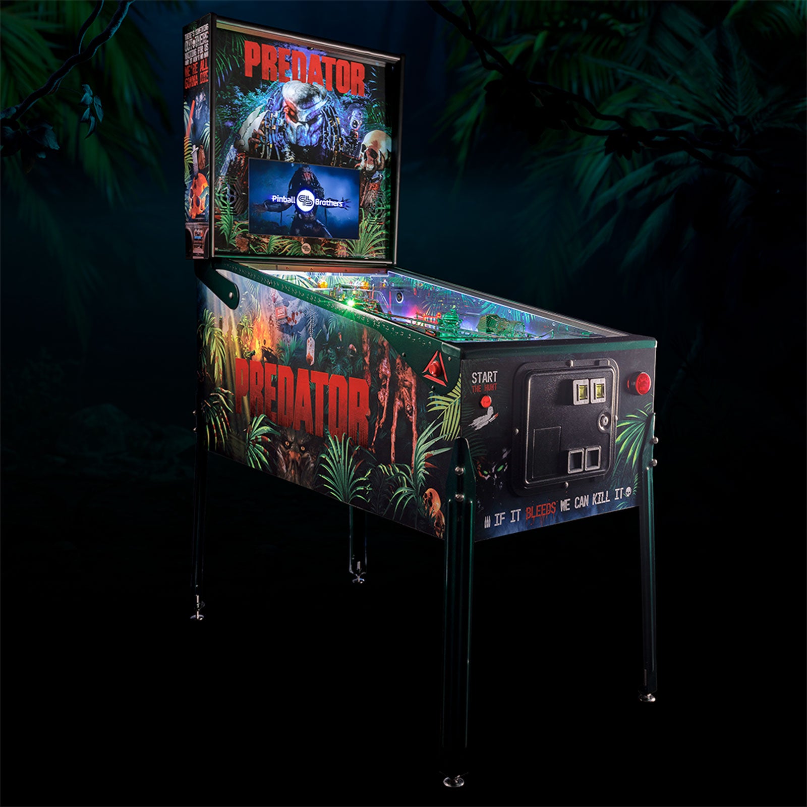 Nitro Pinball Sales Parts & Accessories The Predator Trophy Edition Pinball Machine