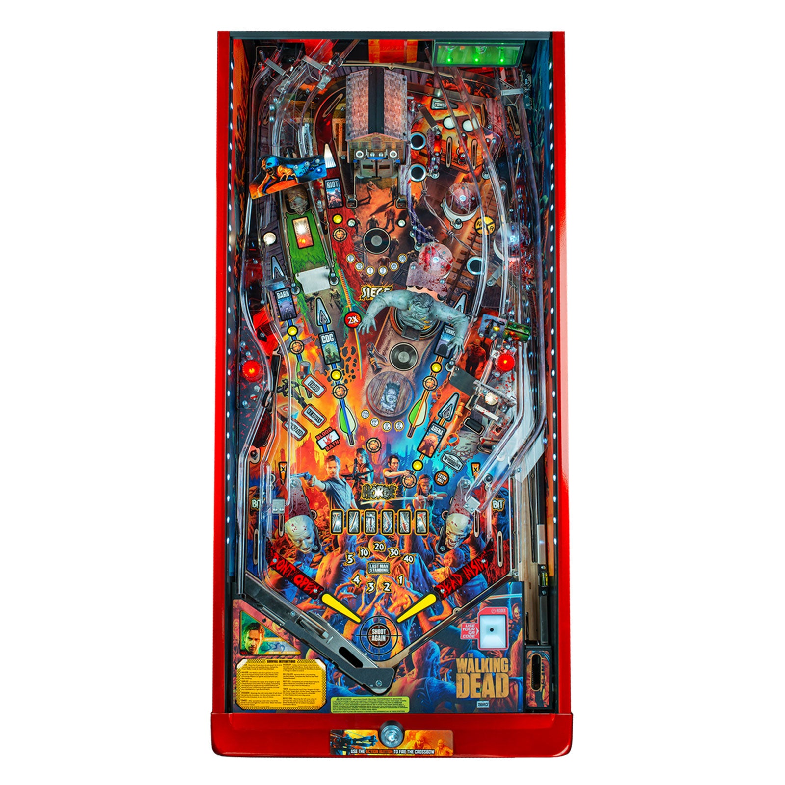 Nitro Pinball Sales The Walking Dead Limited Edition Stern Pinball Machine