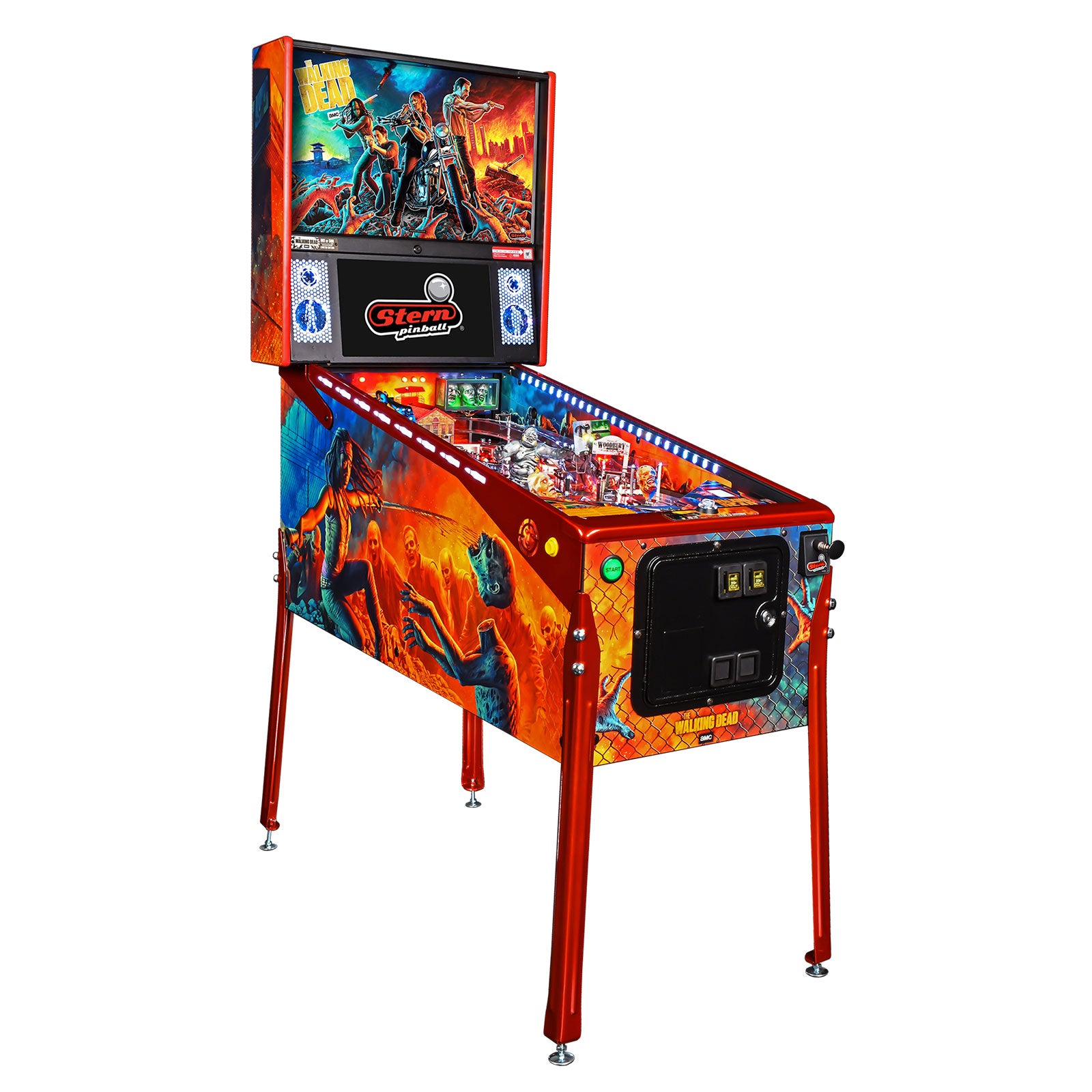Nitro Pinball Sales The Walking Dead Limited Edition Stern Pinball Machine