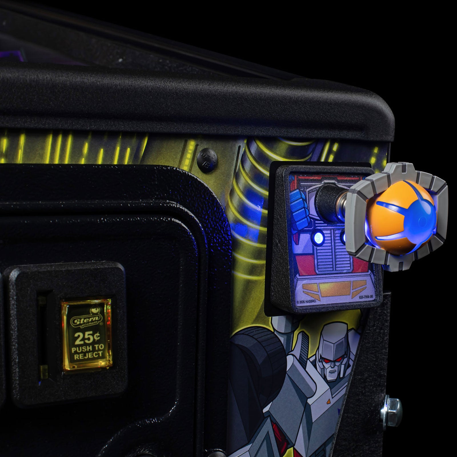 Nitro Pinball Sales Parts & Accessories  - Transformers Interactive Shooter Knob Accessory -  Stern Pinball