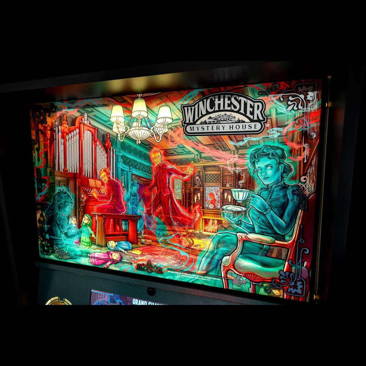 Nitro Pinball Sales Parts & Accessories  Winchester Alternate Backglass By Barrels of Fun 