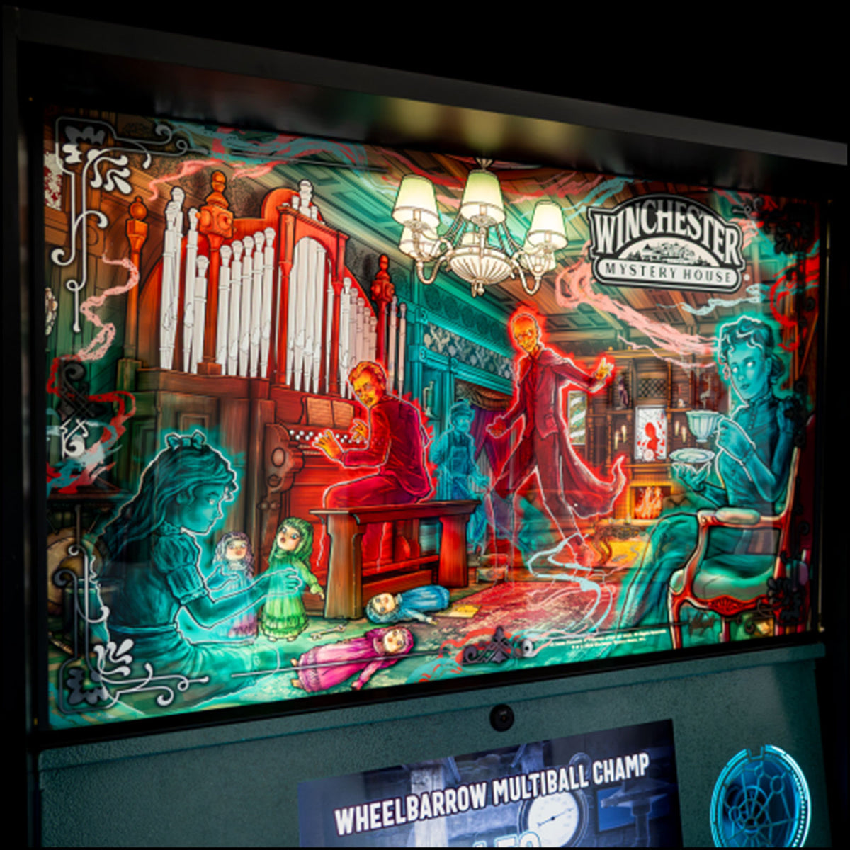 Nitro Pinball Sales Parts & Accessories  Winchester Alternate Backglass By Barrels of Fun 