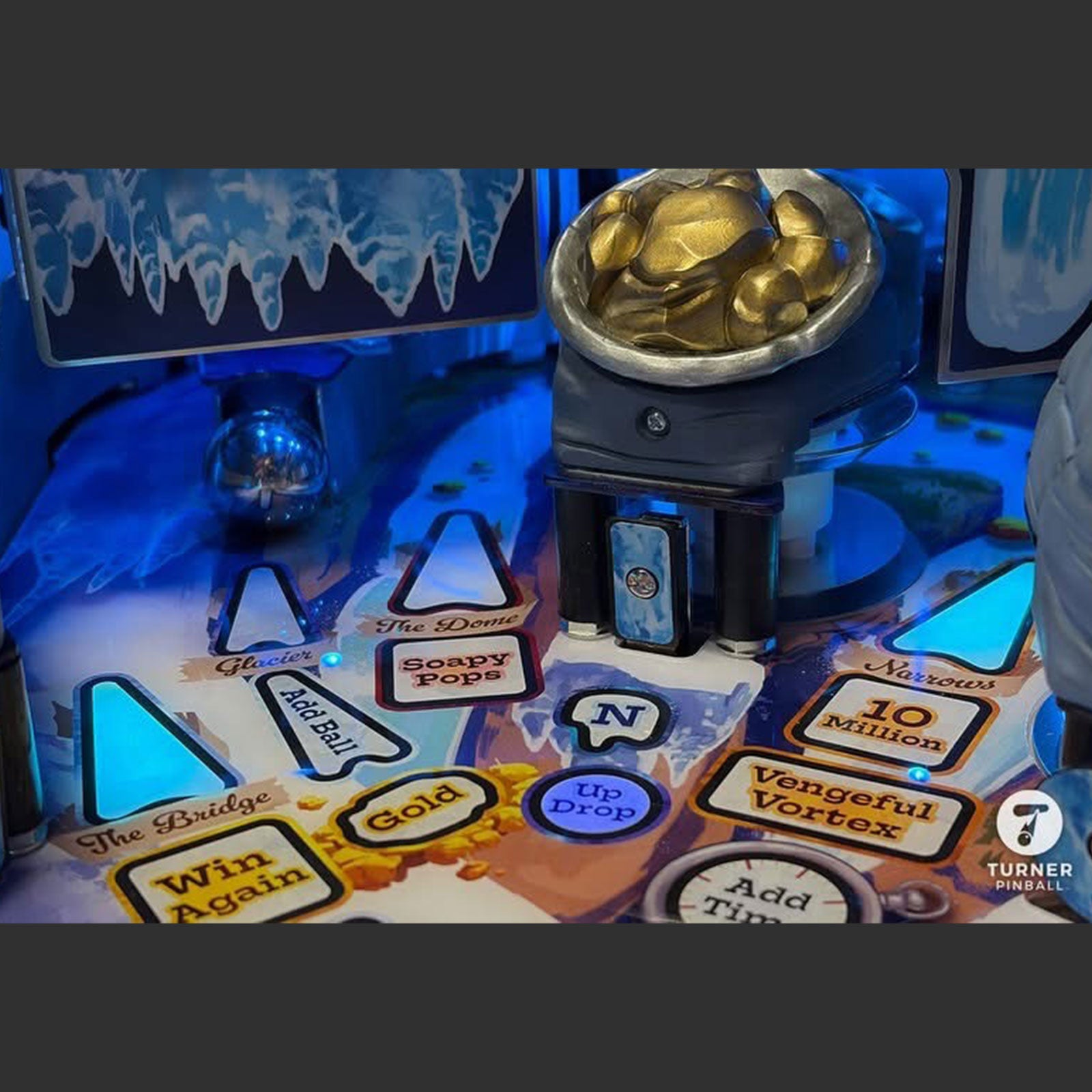 Nitro Pinball Sales Yukon Yeti Pinball Machine by Turner Pinball