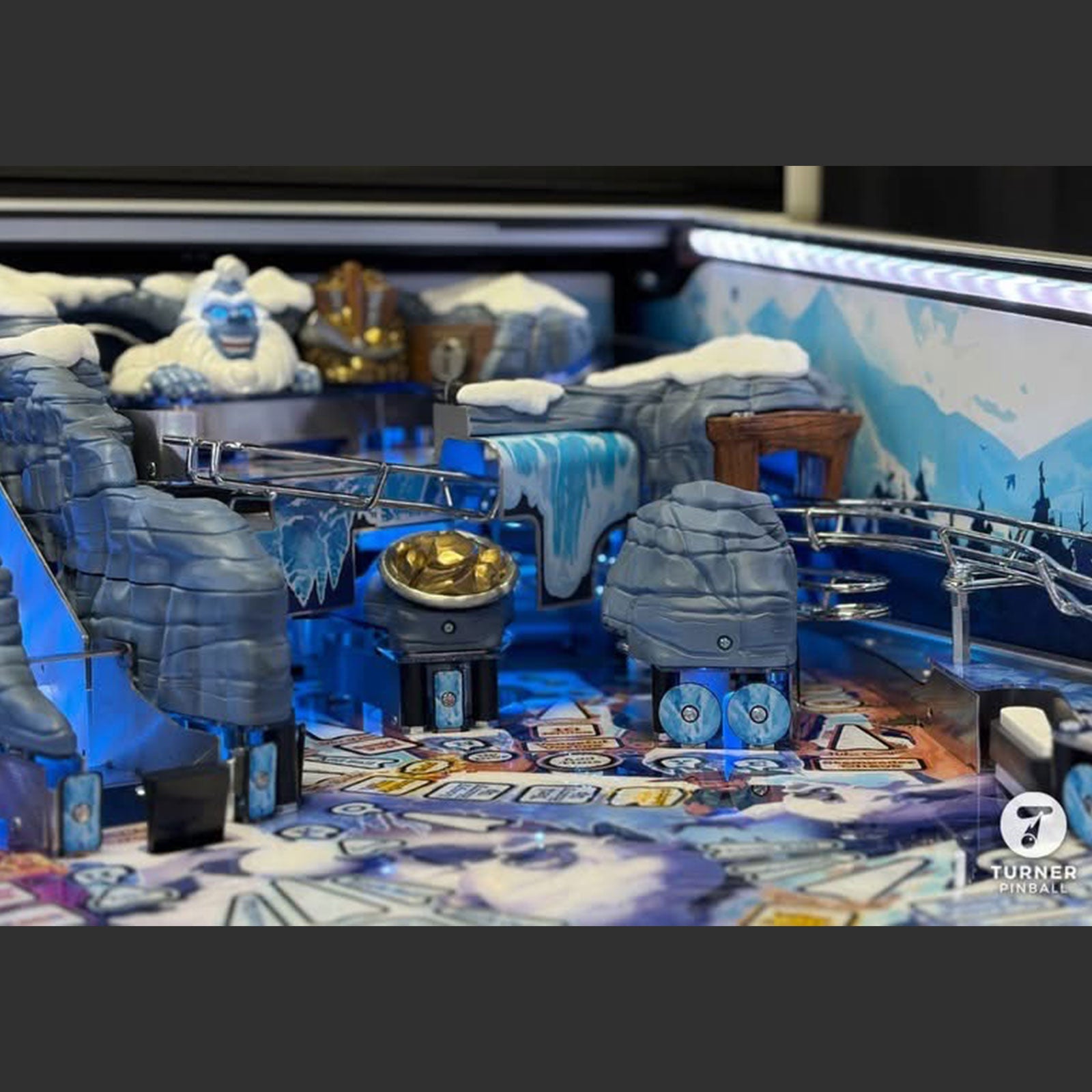 Nitro Pinball Sales Yukon Yeti Pinball Machine by Turner Pinball