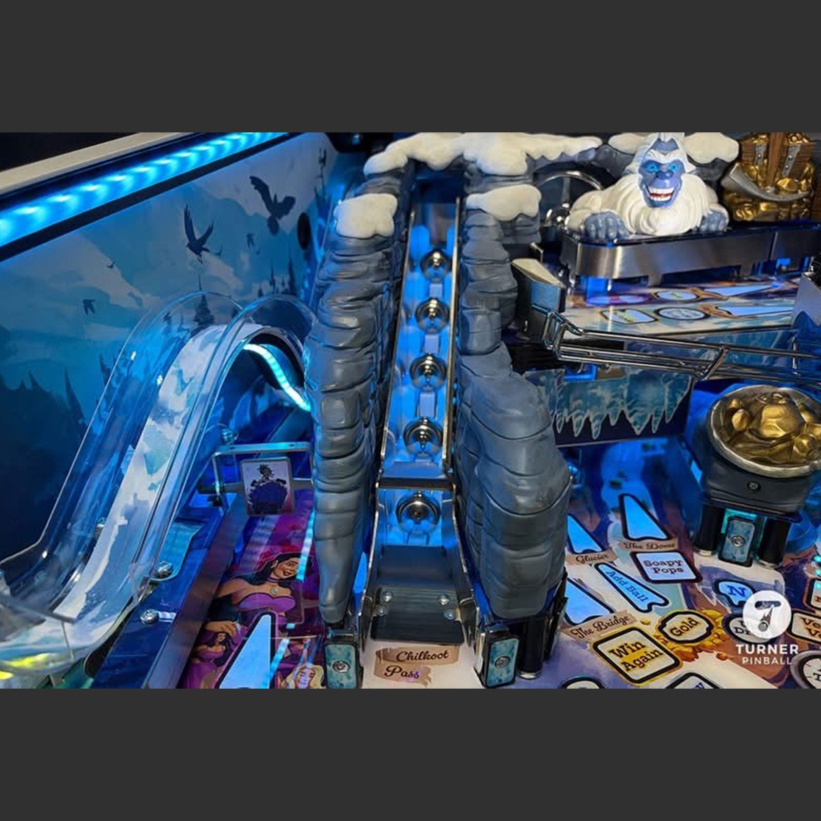 Nitro Pinball Sales Yukon Yeti Pinball Machine by Turner Pinball
