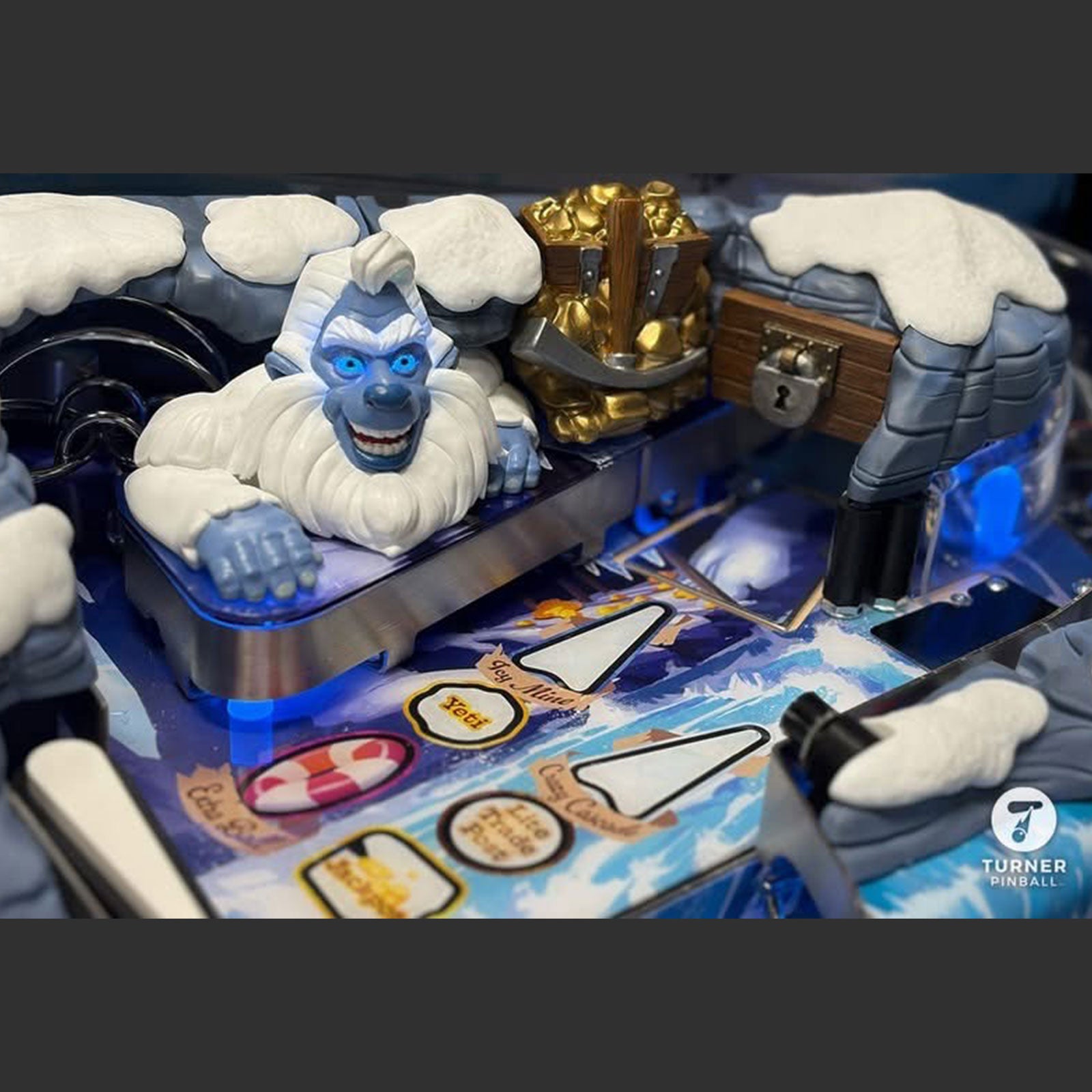 Nitro Pinball Sales Yukon Yeti Pinball Machine by Turner Pinball
