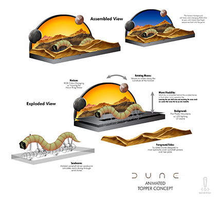 DUNE Animated TOPPER – PREORDER