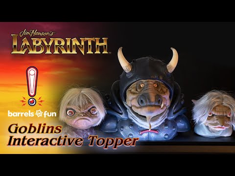 LABYRINTH "ANIMATED GOBLIN" TOPPE