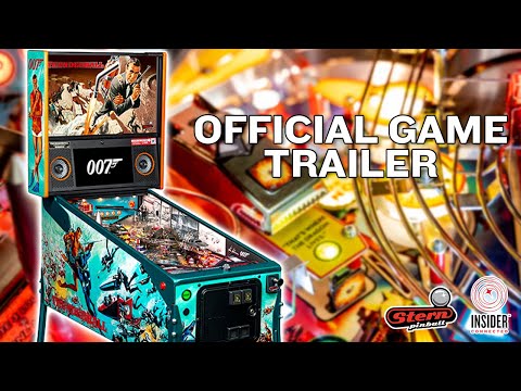 Nitro Pinball Sales Canada Stern James Bond 007 Premium (You Only Live Twice)  Pinball Machine