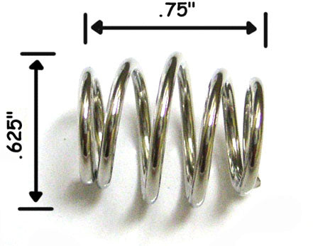 Ball Shooter (Plunger) Barrel Spring - 0.75