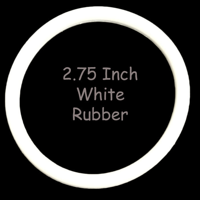 2-3/4" White Rubber Ring