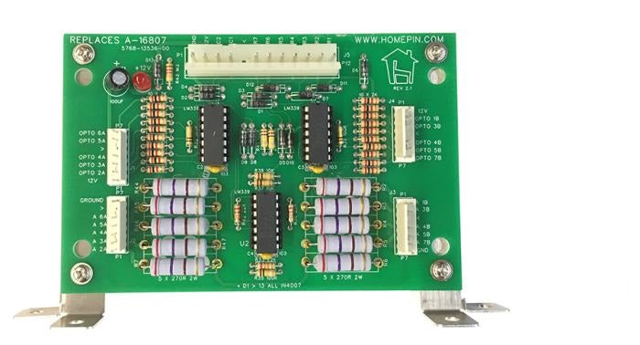 Homepin A-16807 Special 10 Opto Board - Suits Twilight Zone - Includes Mounting Brackets - Nitro Pinball Sales