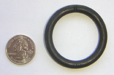 1-1/2" Black Rubber Ring