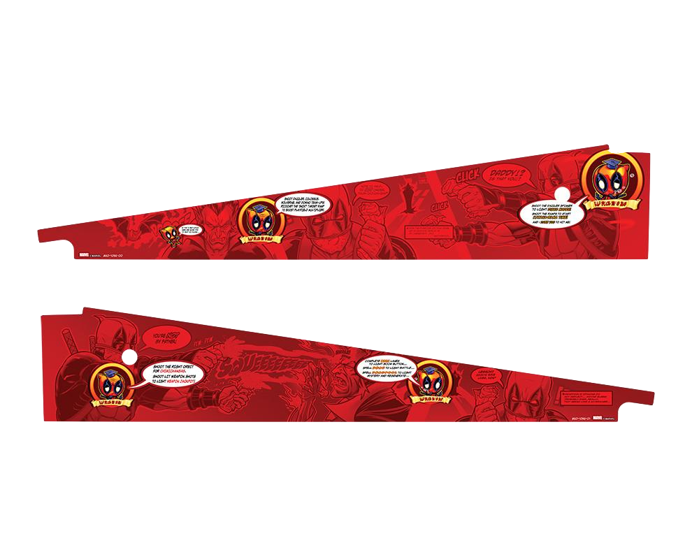 DEADPOOL INSIDE ART BLADES - IN STOCK!