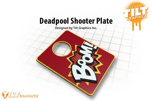 Deadpool Shooter Plate by Tilt Graphics!