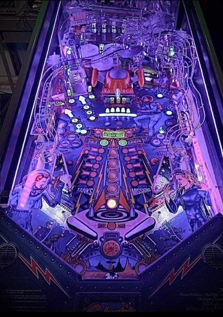 Galactic Tank Force Deluxe Pinball Machine