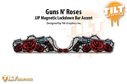 GUNS N' ROSES Magnetic Lockdown Bar Accent by Tilt Graphics!