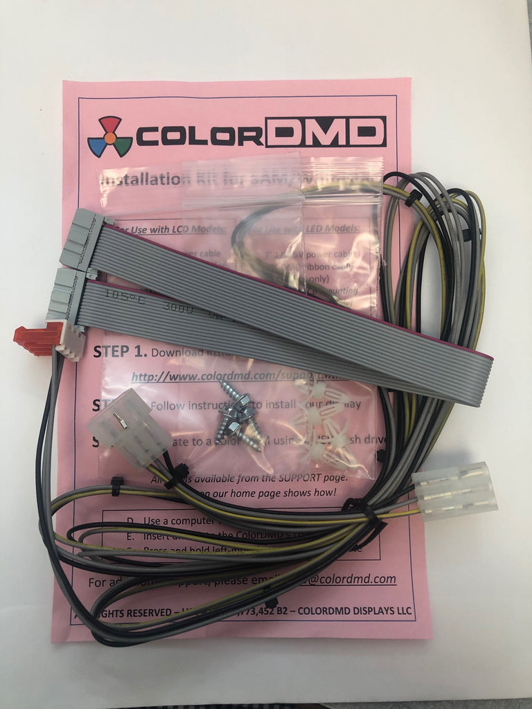 Installation Kit for SAM/WhiteStar - Nitro Pinball Sales