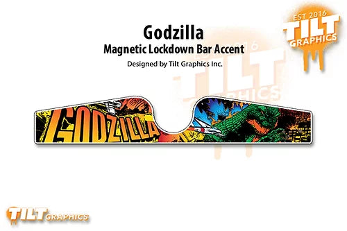 GODZILLA Magnetic Lockdown Bar Accent by Tilt Graphics!