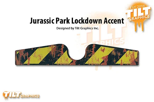 Jurassic Park ! Magnetic Lockdown Bar Accent by Tilt Graphics!