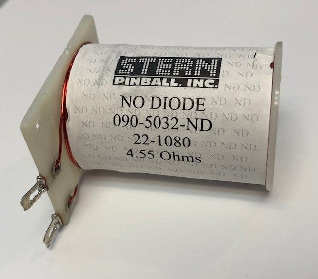 Coil - Solenoid Flipper NO DIODE by Stern - Nitro Pinball Sales
