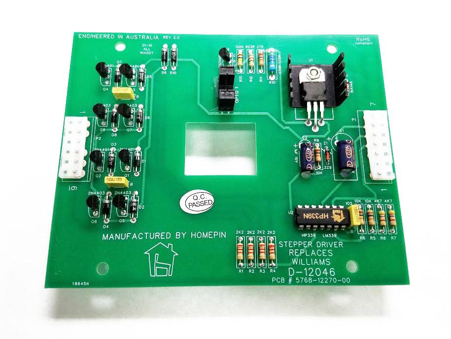 Homepin - Stepper Driver D-12046 (Board Only) - Nitro Pinball Sales