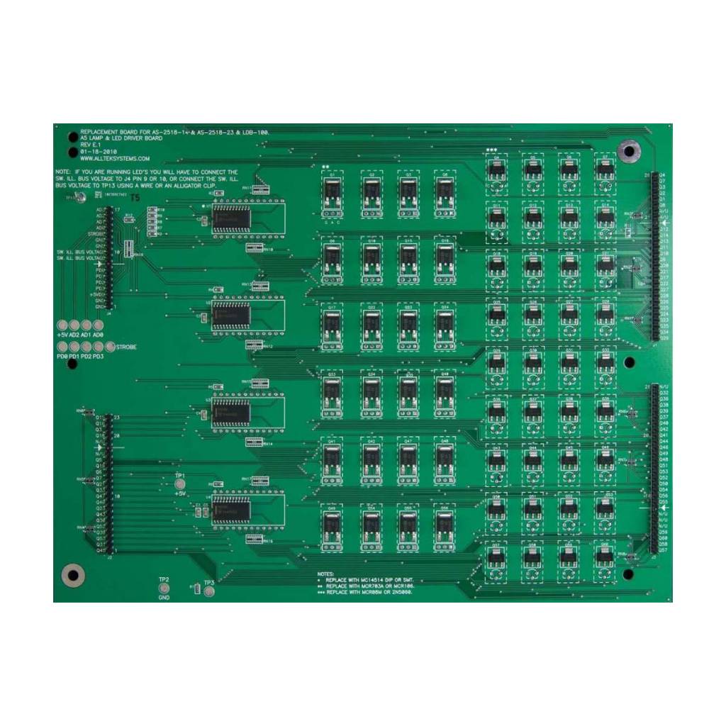 ALLTEK - Ultimate LED/Lamp Driver Board AS-2518-23 - Nitro Pinball Sales