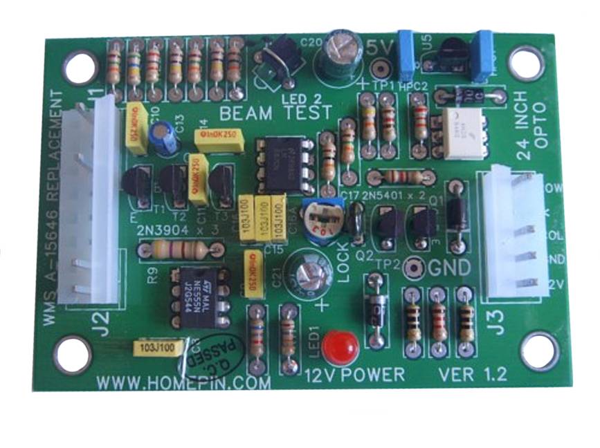 Homepin - 24 Opto Replacement Board   A-15646 - Nitro Pinball Sales